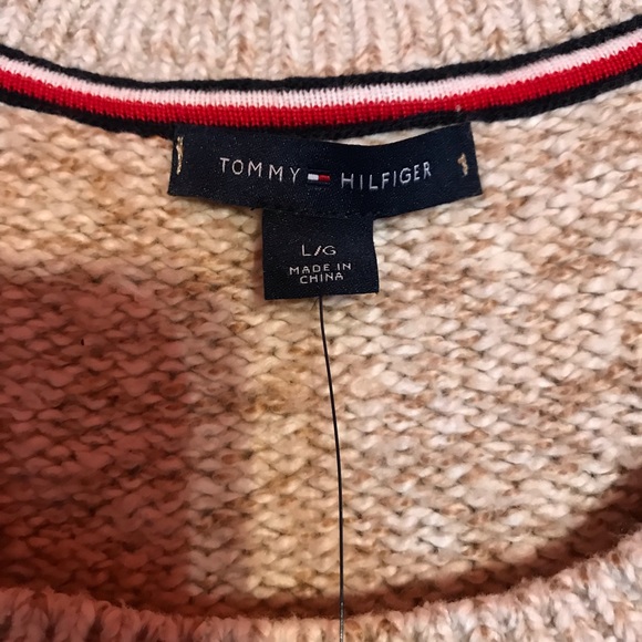 Tommy Hilfiger Women's Cable Knit Sweater Large - Picture 5 of 5